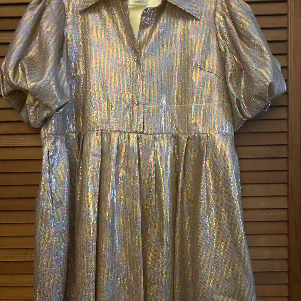 Shimmering Gold Dress